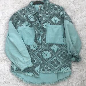 POL Paisley Shacket